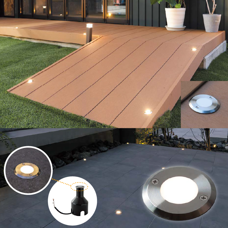 プリモ　グランドライト 丸 0.3W １２V　ガーデンライト 照明