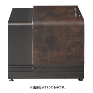 宅配ボックス ダスポンミセル ゴミ置き場 多目的収納 サイズ：W1050 黒ZAM®