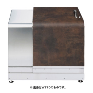 宅配ボックス ダスポンミセル ゴミ置き場 多目的収納 サイズ：W1050 シルバーステンレス